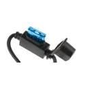 TecMate Battery Charger Lead for Power Sport Batteries O01 50cm Cable Length 5 Amp Rating