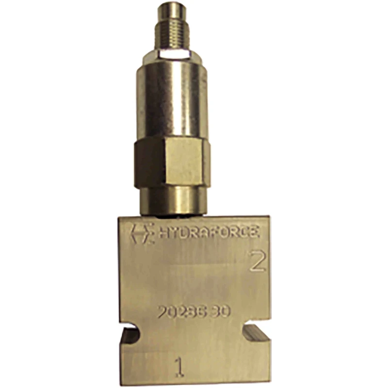 HydraForce Hydraulic Relief Valve In Line Mounting BSP SAE Thread 3/8 Inch Port 228 bar RV10-20A-3B-N-6