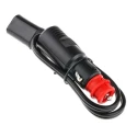 TecMate Battery Charger Lead for 21 mm AUTO Socket, 12 mm BIKE/DIN Charger O02