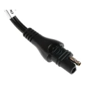 TecMate Battery Charger Lead for 21 mm AUTO Socket, 12 mm BIKE/DIN Charger O02