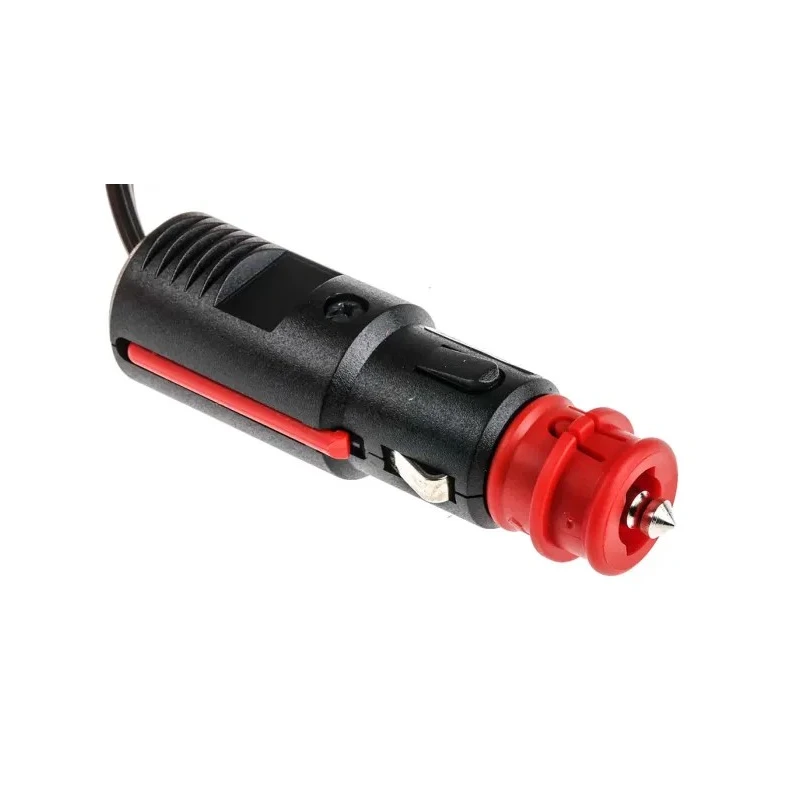 TecMate Battery Charger Lead for 21 mm AUTO Socket, 12 mm BIKE/DIN Charger O02