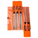 Bahco Engineers File Set 5 Pieces, 250 mm Length, Half Round Shape, Second Cut, Handle Included 1-477-10-2-2