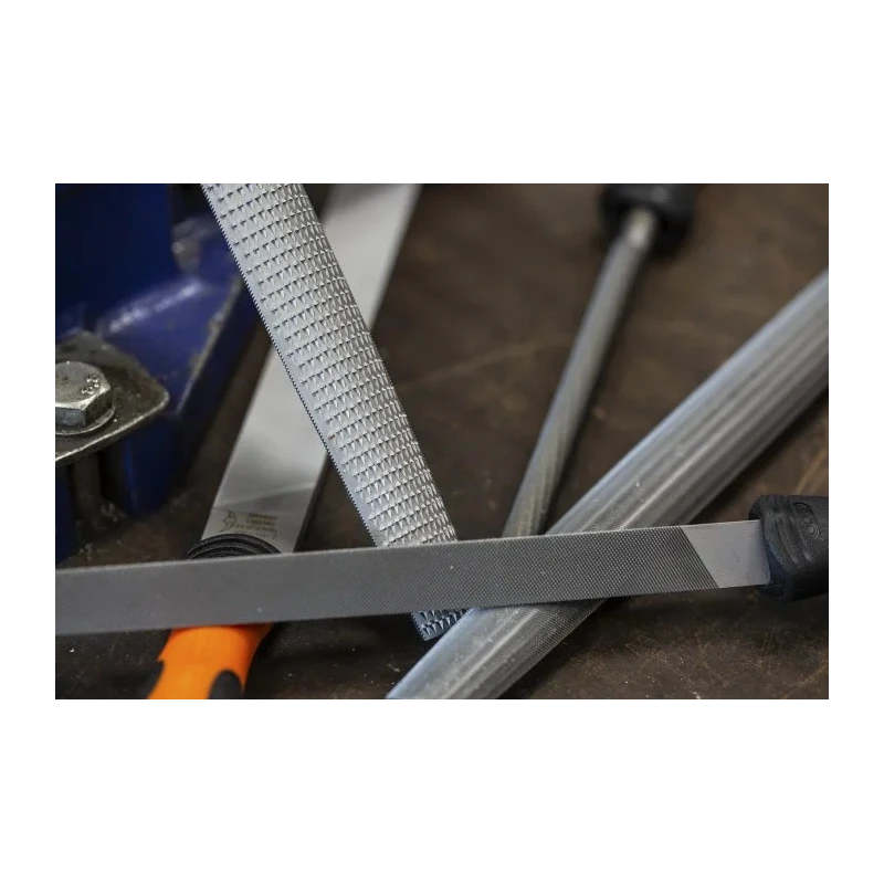 Bahco Engineers File Set 5 Pieces, 250 mm Length, Half Round Shape, Second Cut, Handle Included 1-477-10-2-2