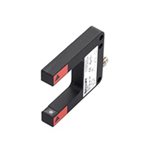 BALLUFF Through Beam Photoelectric Sensor, Fork Style, PNP Output, 30V DC, IP67, Laser Light Source BGL0019