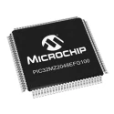Microchip 32 bit MIPS MicroAptiv Microcontroller 200 MHz, 160kB FLASH, 512kB RAM, 100-Pin TQFP PIC32MZ2048EFG100-I/PT