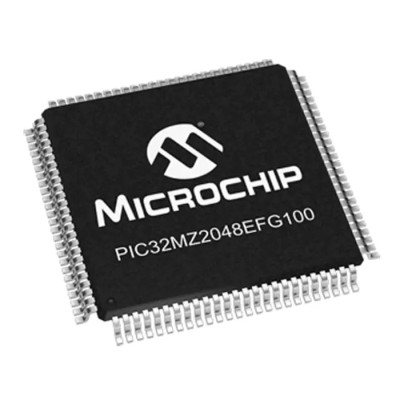 Microchip 32 bit MIPS MicroAptiv Microcontroller 200 MHz, 160kB FLASH, 512kB RAM, 100-Pin TQFP PIC32MZ2048EFG100-I/PT
