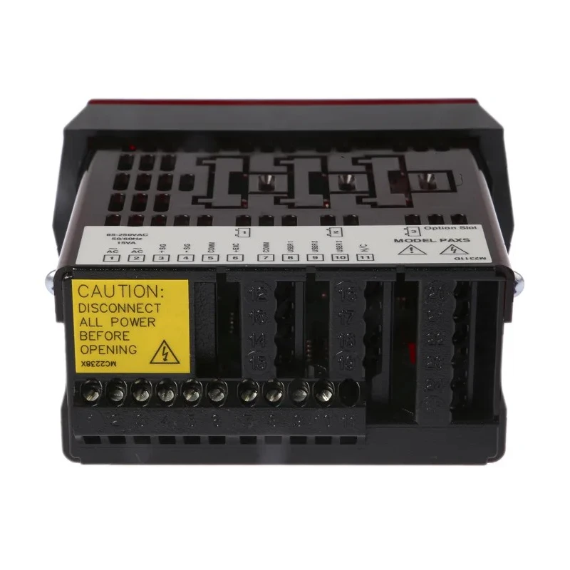 Red Lion Digital Panel Multifunction Meter for Strain, Voltage, Temperature, Current, LED Display, 45 mm x 92 mm PAXS0000