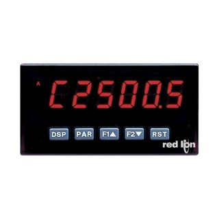 Red Lion Preset Timer Display Unit 6 Digit 14.2 mm LED Sunlight Readable Reset Manual 85-250VAC PAXTM000