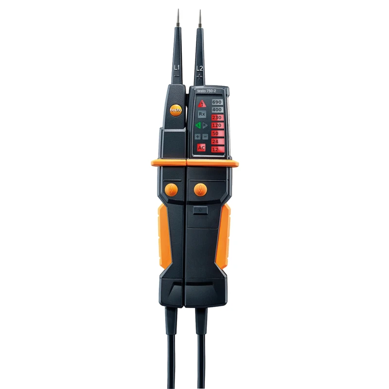 Testo LED Voltage Tester 690V AC/DC Continuity Check Battery Powered CAT III CAT IV 0590 7502