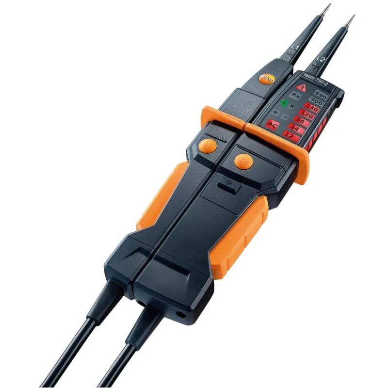 Testo LED Voltage Tester 690V AC/DC Continuity Check Battery Powered CAT III CAT IV 0590 7502