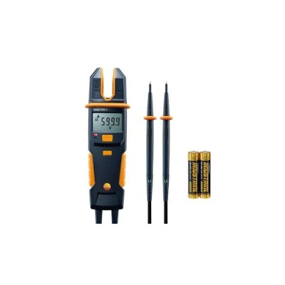 Testo LCD Voltage Tester 600V AC/DC Continuity Check Battery Powered Aurix 0590 7551