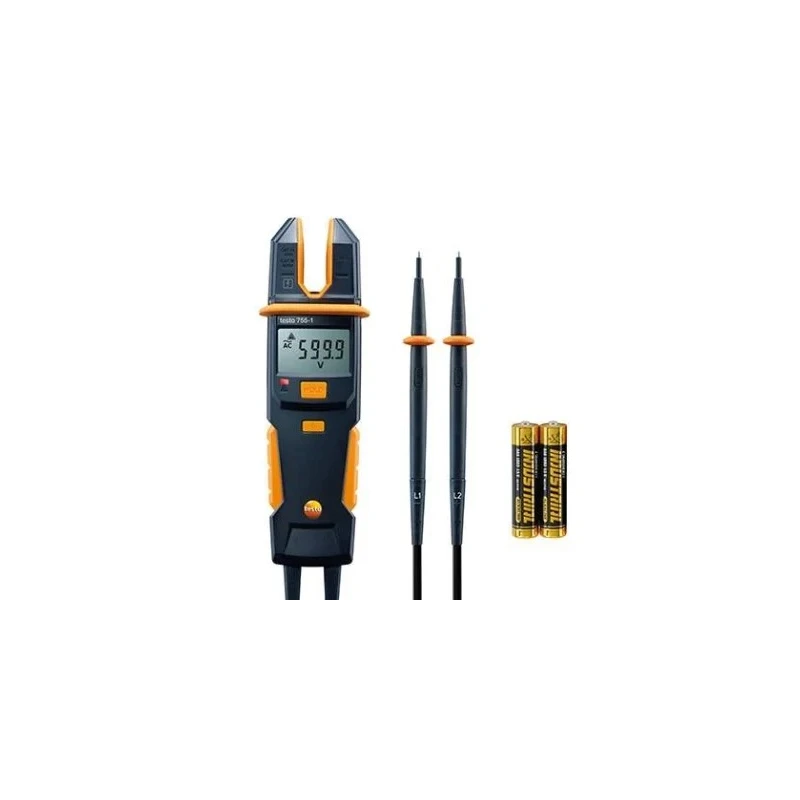 Testo LCD Voltage Tester 600V AC/DC Continuity Check Battery Powered Aurix 0590 7551