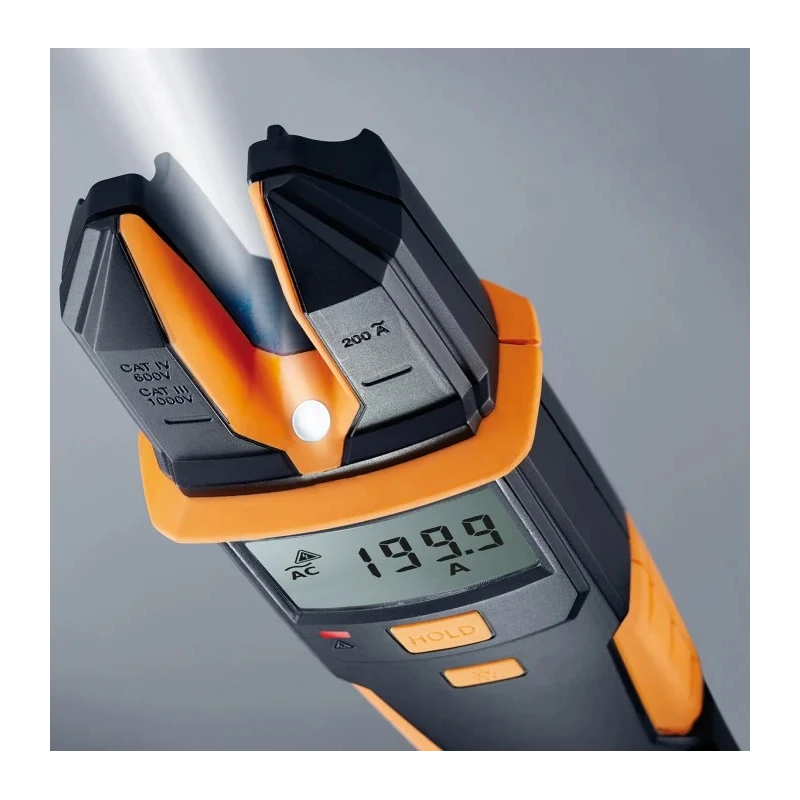 Testo LCD Voltage Tester 600V AC/DC Continuity Check Battery Powered Aurix 0590 7551