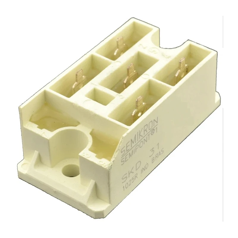 Semikron Danfoss Bridge Rectifier Module 800 V 1.5 kA 7-Pin Single SKD 31/08