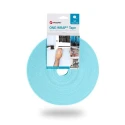 VELCRO® Aqua Hook & Loop Tape 10mm Width, 25m Length, Thickness 2.35mm, Polyamide and Polypropylene Material VEL-OW64110