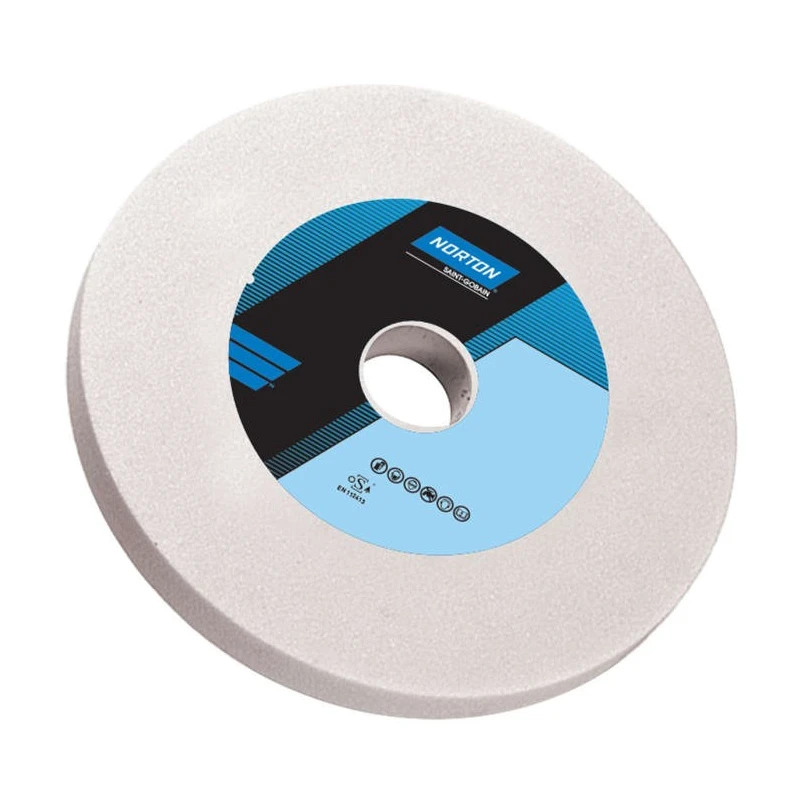 Norton 38A Straight Wheel Aluminium Oxide Abrasive Wheel 180mm Diameter P60 Grit 69936623472