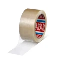 Tesa Transparent Packing Tape, 66 m Length x 50 mm Width, Natural Rubber Adhesive, Model 04120-00008-00
