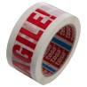 Tesa Red White PVC Backing Packing Tape 66m Length x 50mm Width 06120-00105-01