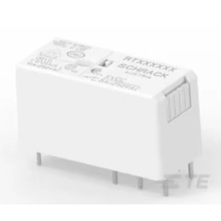 TE Connectivity RT2 Series PCB Power Relay, 24V dc Coil, 8A Switching Current, DPDT RTE24024 1-1393243-0