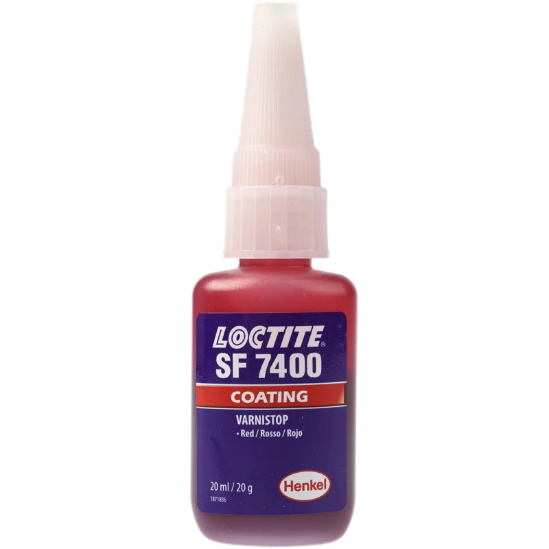 Loctite Varnistop 7400 Red Thread Lock Liquid, 20 ml Bottle, 6 h Cure Time 88319