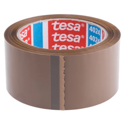 Tesa Brown 4024 Packing Tape 66 m x 50mm Brown Polypropylene Film Acrylic Adhesive 04024-00235-04