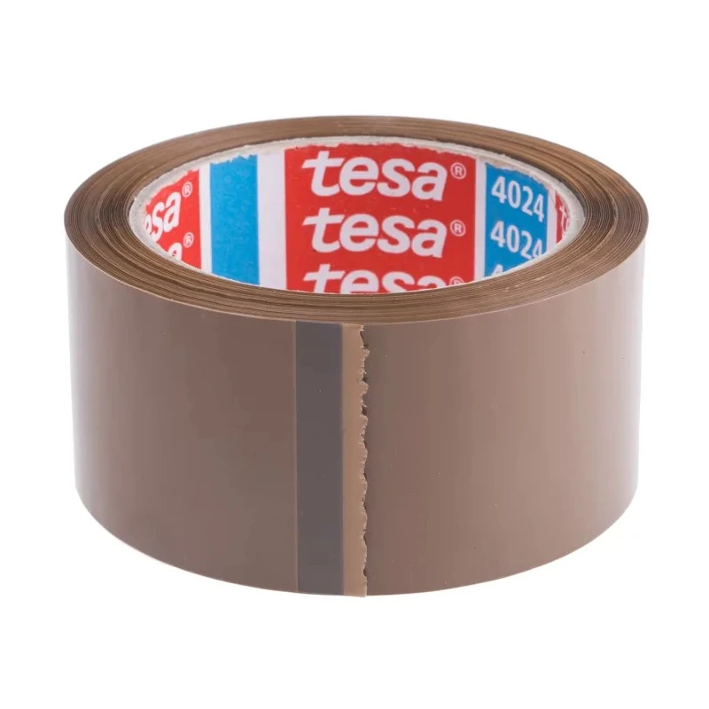Tesa Brown 4024 Packing Tape 66 m x 50mm Brown Polypropylene Film Acrylic Adhesive 04024-00235-04