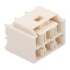Molex CP-6.5 Series Straight Through Hole Wire-to-Board PCB Header, 6 Contacts, 6.5 mm Pitch, 2 Row, Shrouded 151048-1611
