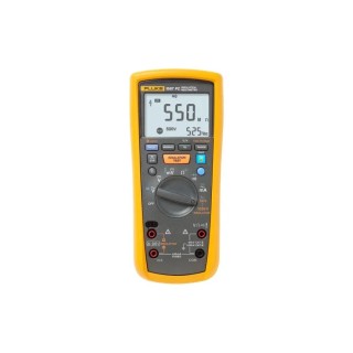 Fluke Electrical Test Multimeter Kit with AC Clamp Meter, Infrared Thermometer, Test Leads, Case 1587K1T62MAXFC