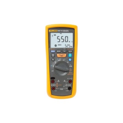 Fluke Electrical Test Multimeter Kit with AC Clamp Meter, Infrared Thermometer, Test Leads, Case 1587K1T62MAXFC