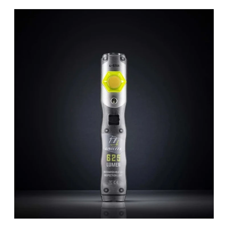 Unilite Handheld Inspection Lamp 3.7V 5W 625 lm IP65 with Li-ion Rechargeable Battery 