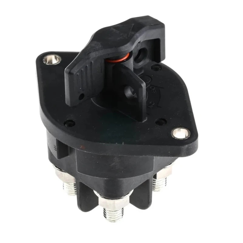 Littelfuse 2-Pole Flange Battery Isolator Switch, TR Series, 500A, IP67 IP69K, 48V DC, Padlock Compatible 880175