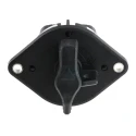 Littelfuse 2-Pole Flange Battery Isolator Switch, TR Series, 500A, IP67 IP69K, 48V DC, Padlock Compatible 880175