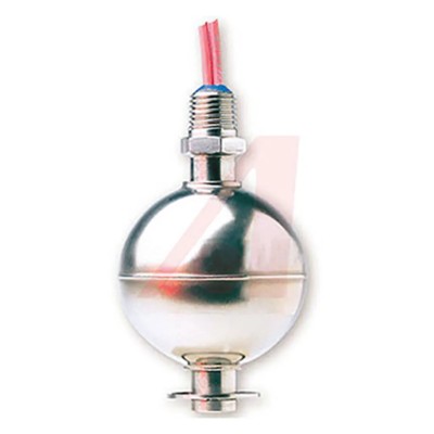 Gems Sensors LS-1950 Series Stainless Steel Vertical Level Switch, 24in Cable, -40°C to 149°C, 750psi 01950