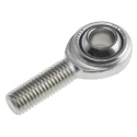 RS PRO M14 x 2 Male Steel Rod End Metric 14mm Bore, Dynamic Load 34300N, Static Load 17600N, Overall Width 77mm 198-9128