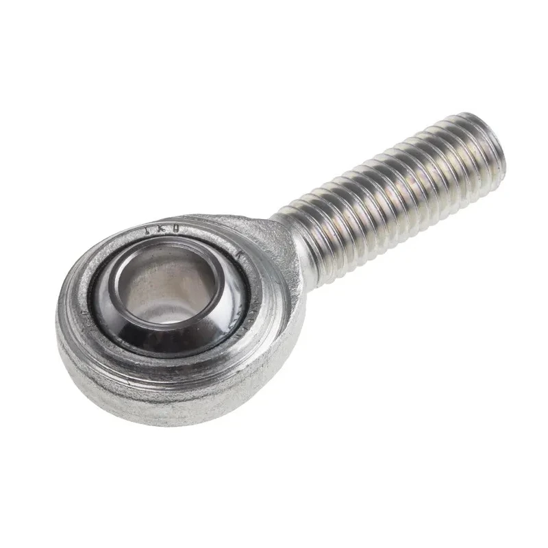 RS PRO M14 x 2 Male Steel Rod End Metric 14mm Bore, Dynamic Load 34300N, Static Load 17600N, Overall Width 77mm 198-9128