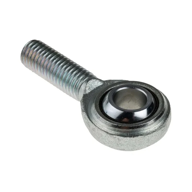 RS PRO M12 x 1.75 Male Steel Rod End Metric, 12mm Bore 198-9106