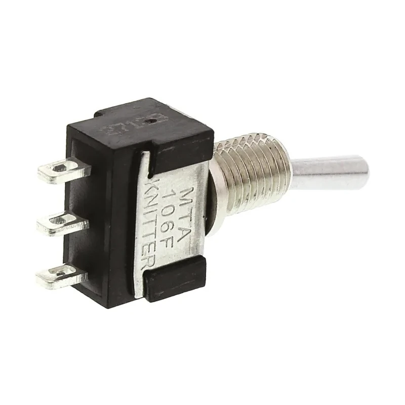 KNITTER-SWITCH Panel Mount Toggle Switch SPDT On-On 4A 30V DC 250V AC MTA 106 F