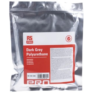 RS PRO Grey Potting Compound Polyurethane 500 g Twin-Pack Semi-Rigid Flame Retardant Resin 199-1395