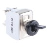 APEM Toggle Switch Panel Mount On-Off DPST Screw Terminal 24 V dc 250 V ac 641SNH