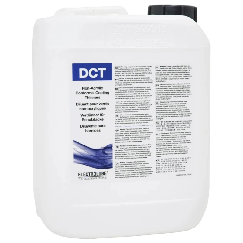 Electrolube Colourless Conformal Coating, Liquid, 5 L Can DCT05L