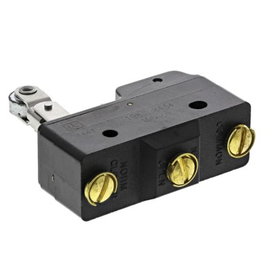 Honeywell Technologies Roller Lever Micro Switch, Screw Terminal, 15A, 125 V AC, SPDT, IP64 BZ-2RW826-A2