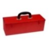 PAHAL Metal Tool Box Red 16X6X6 Inch