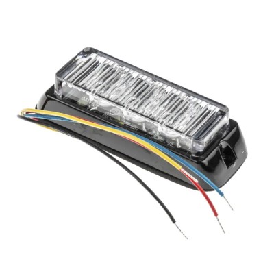 RS PRO Red Light Module 24V DC Flashing Surface Wall Mount LED Bulb IP67 907-5959