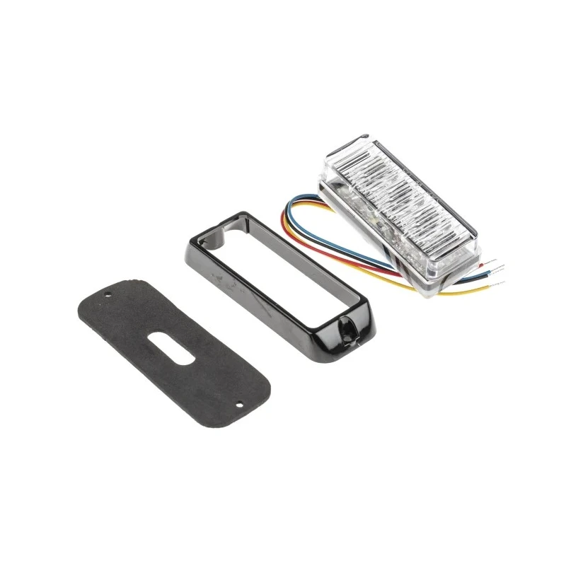 RS PRO Red Light Module 24V DC Flashing Surface Wall Mount LED Bulb IP67 907-5959