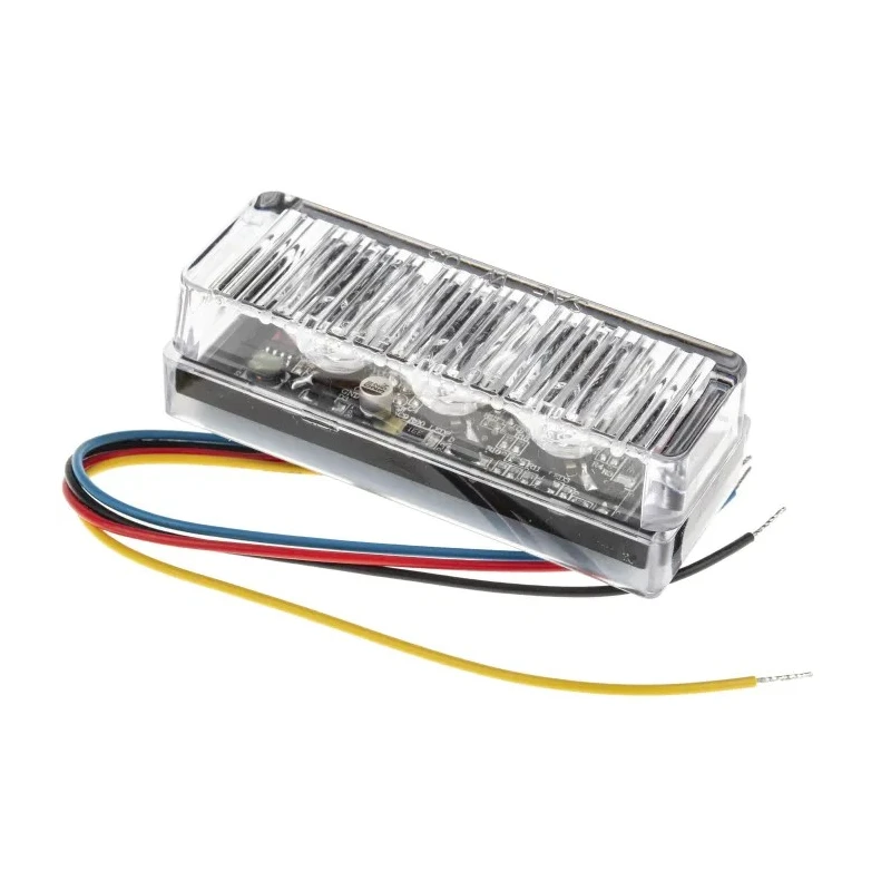 RS PRO Red Light Module 24V DC Flashing Surface Wall Mount LED Bulb IP67 907-5959
