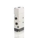 RS PRO Pneumatic Distributor Pilot/Spring Actuation G 1/8 Port Size, 5 Ports, 8 bar Pressure, Die Cast Aluminium 907-6403