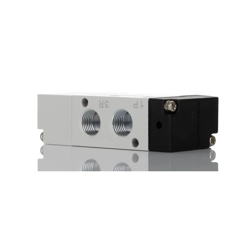 RS PRO Pneumatic Solenoid Valve 3-Port 3/2 Function Pilot/Spring Actuation Thread G 1/8 8 Bar Maximum Pressure Model 907-6400