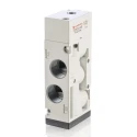 RS PRO Pneumatic Solenoid Valve 5/2 Function 1/2 in Port Size Pilot/Spring Actuation Model 907-6413