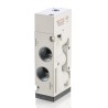 RS PRO Pneumatic Solenoid Valve 5/2 Function 1/2 in Port Size Pilot/Spring Actuation Model 907-6413