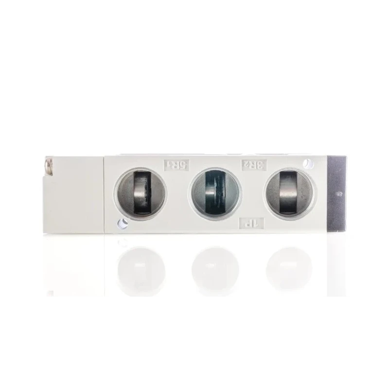 RS PRO Pneumatic Solenoid Valve 5/2 Function 1/2 in Port Size Pilot/Spring Actuation Model 907-6413